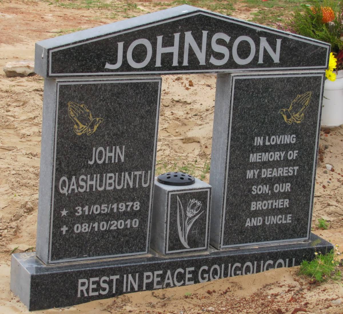 JOHNSON John Qashubuntu 1978-2010