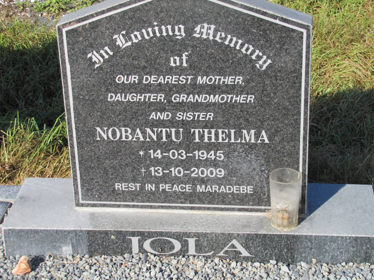 JOLA Nobantu Thelma 1945-2009