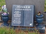 JONKER Andries Daniel 1933-2000