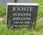 JOOSTE Susanna Johanna 1916-2005