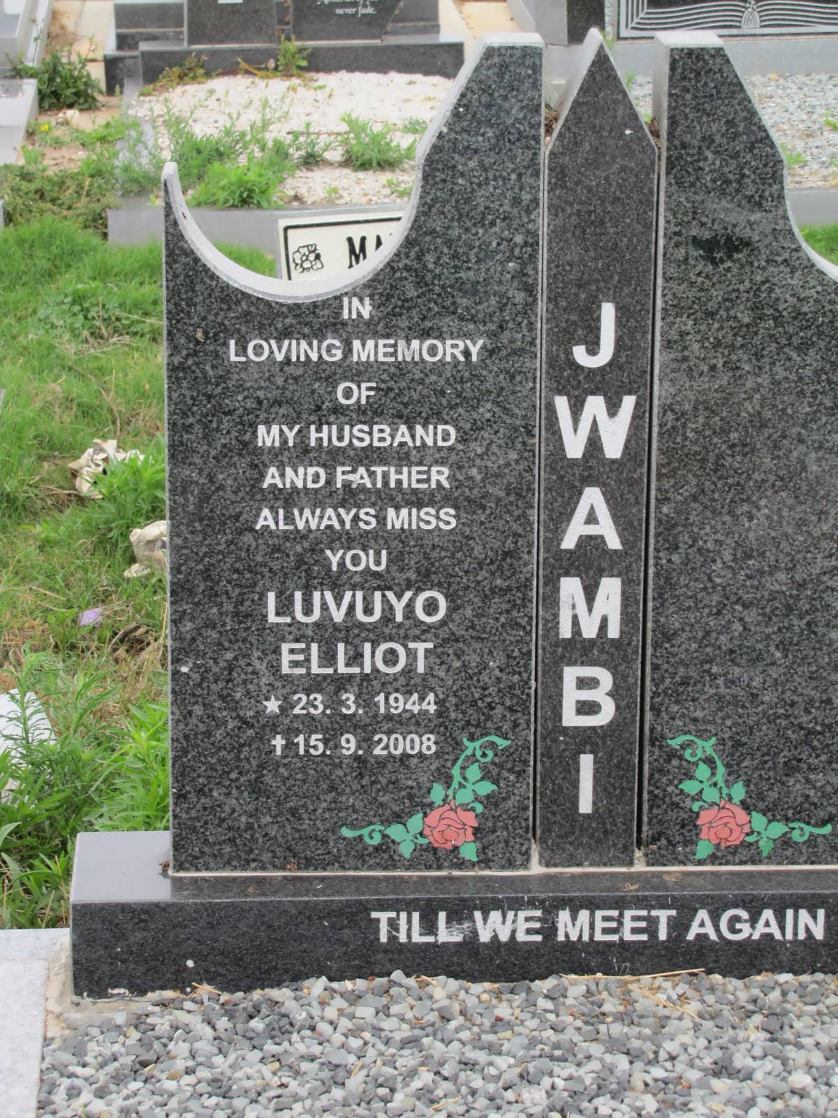 JWAMBI Luvuyo Elliot 1944-2008