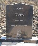 TAFFA John 1889-1968