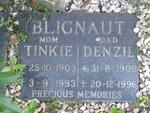 BLIGNAUT Denzil 1906-1996 & Tinkie 1903-1993