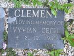 CLEMENT Vyvian Cecil 1960-1997