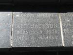 JACKSON Alf 1908-1984