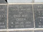 GREEN Enid May 1906-1990