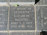 MAGUIRE Catherine Elizabeth 1907-1982