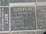 CHAPLIN Audrey 1917-2001