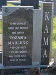 KAMA Tozama Marlene 1973-2009