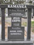 KAMANGA Julia Chippa 1958-2008