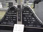 KASK Victor 1916-1969 & Anna Susanna 1923-2003