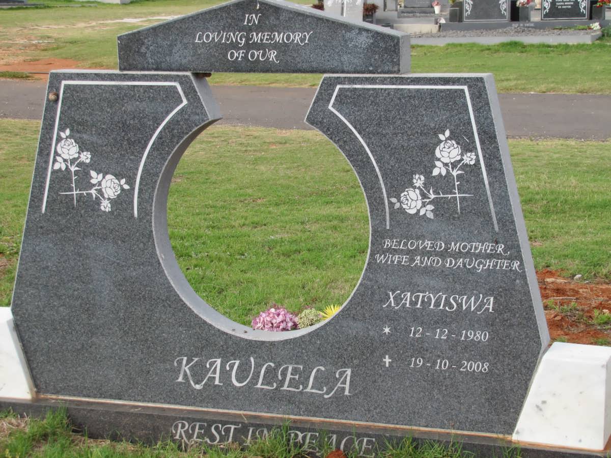 KAVLELA Xatyiswa 1980-2008