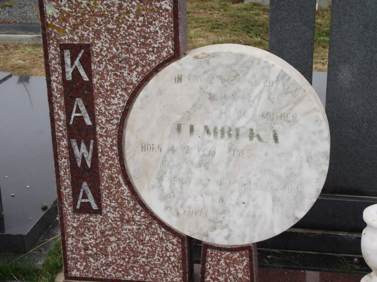 KAWA Tembeka 1953-1992