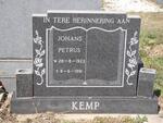 KEMP Johans Petrus 1923-1991