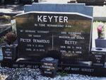 KEYTER Pieter Bernardus 1934-1978 & Betty 1928-1998