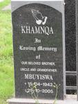 KHAMNQA Mbuyiswa 1942-2005