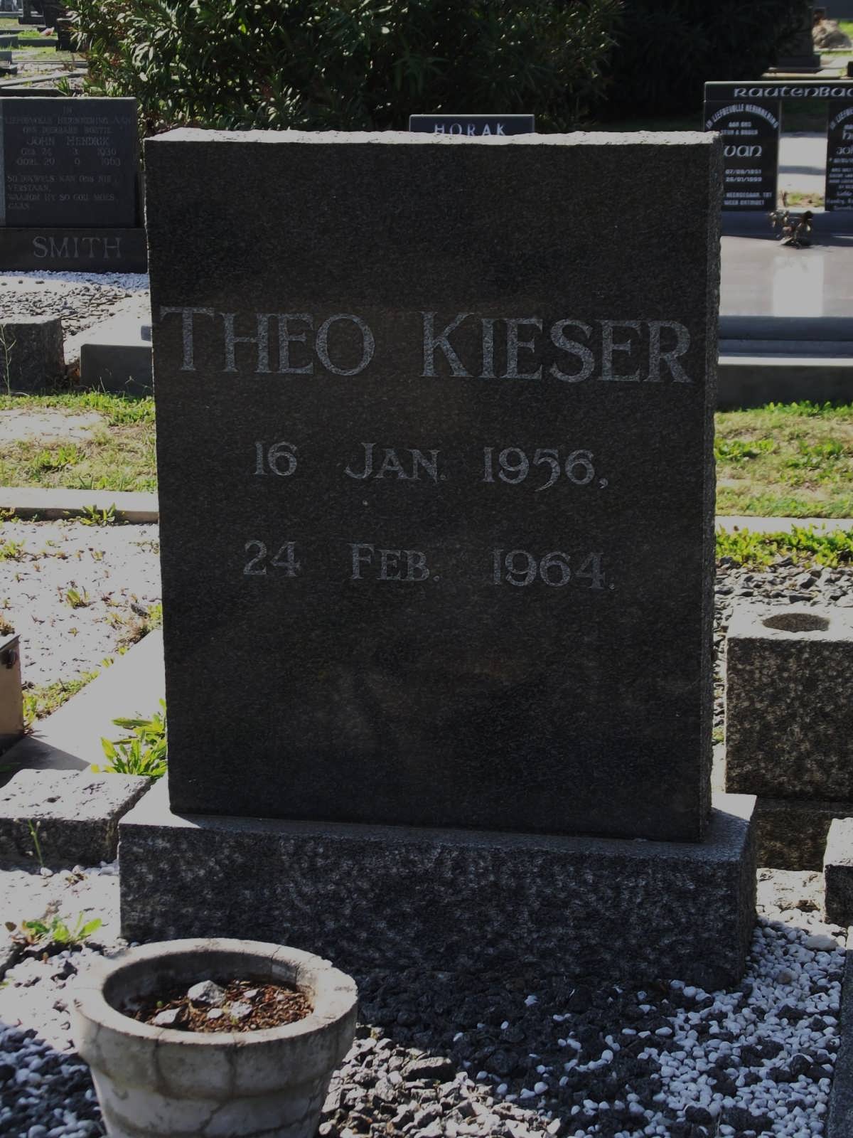 KIESER Theo 1956-1964