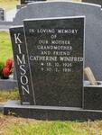 KIMSON Catherine Winifred 1926-1991