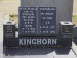 KINGHORN D.P.F. 1923-1983 & J.C. 1927-2005