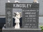 KINGSLEY Angelique 1981-1981 :: KINGSLEY Brent 1981-1981