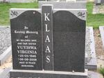 KLAAS Vuyiswa Virginia 1945-2008