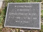 KLING Edward Phillip 1899-1968