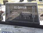 KLOPPER Barend Christiaan 1899-1982 & Elizabeth Catharina COETZEE 1901-1984
