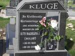 KLUGE Ruth Magdalena J. 1922-2006