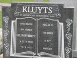 KLUYTS Humphrey 1938-2007