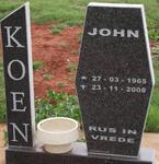 KOEN John 1965-2008