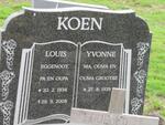 KOEN Louis 1934-2008 & Yvonne 1939-