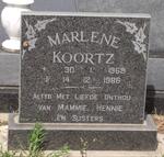 KOORTZ Marlene 1969-1986
