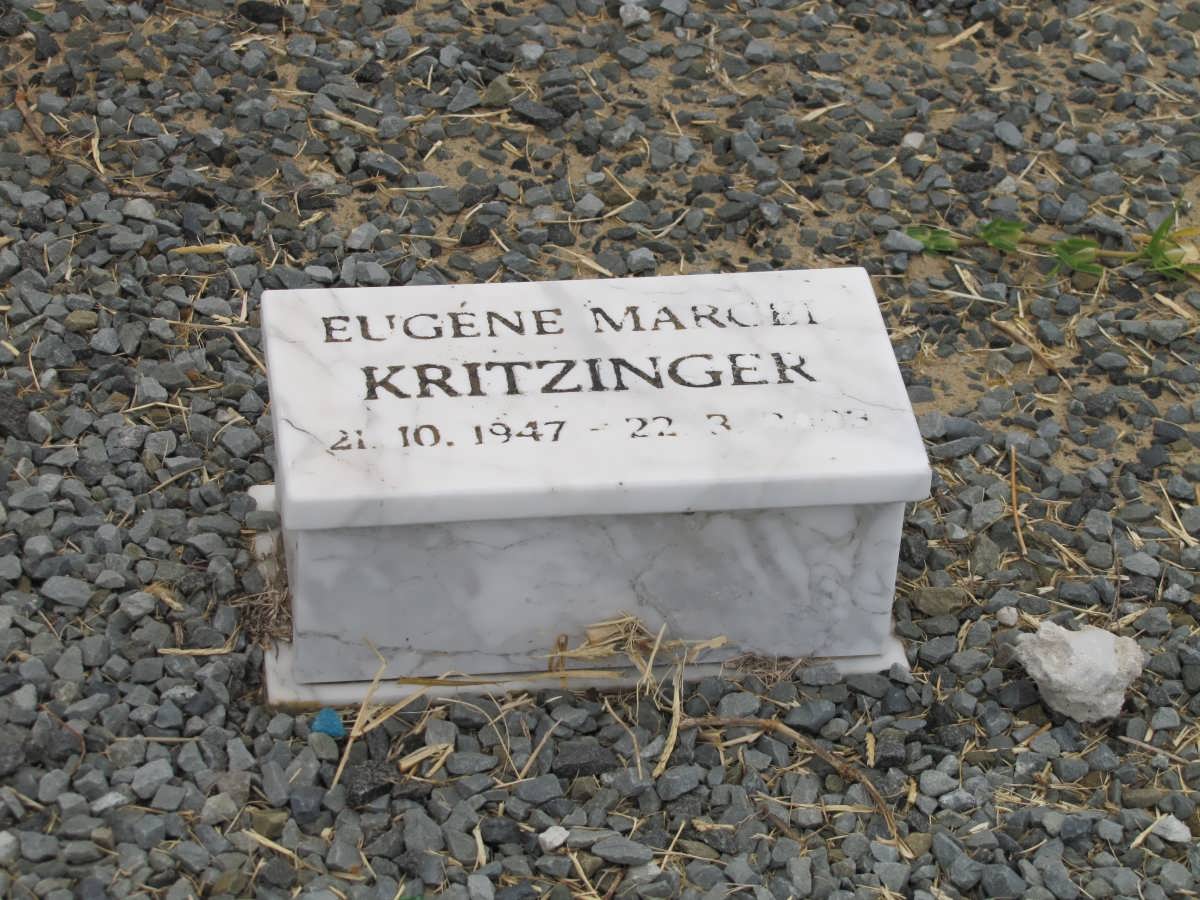 KRITZINGER Eugene Marcel 1947-2003