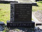 KRITZINGER Hester 1892-1965