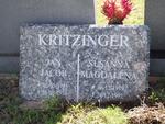 KRITZINGER Jan Jacob 1913-1978 & Susanna Magdalena 1919-1992