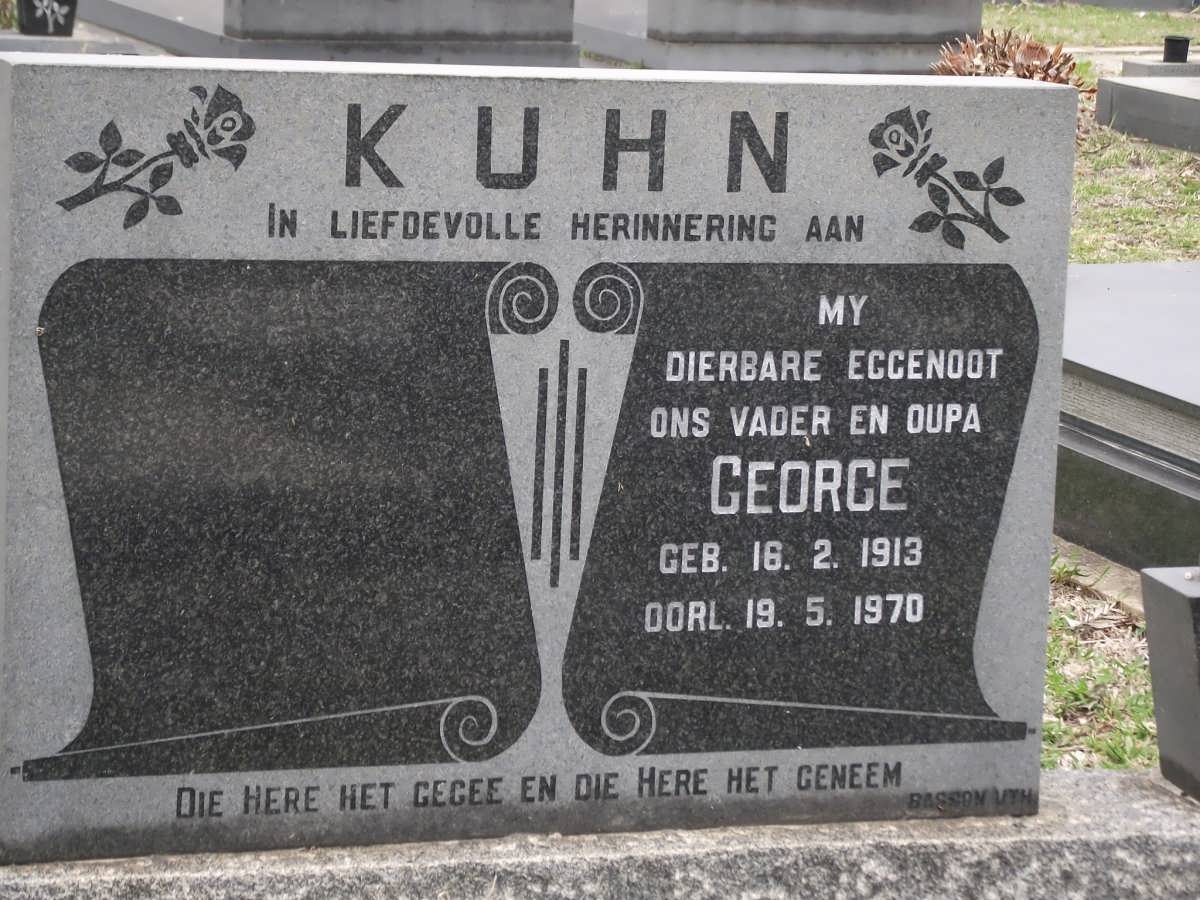KUHN George 1913-1970