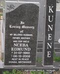 KUNENE Nceba Edmund 1960-2008