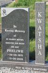 KWATSHA Pheliwe 1975-2009