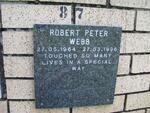 WEBB Robert Peter 1964-1996