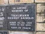 THALMANN Ernest Arnold 1932-2001