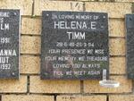 TIMM Helena E. 1948-1994