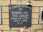 DARGAN Barbara Lucy Rose 1937-1996