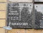 GREGORY Irvin Edward 1952-2004