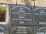 ELS Martin 1911-1974 & Bokkie 1912-2003