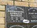 DLAMINI Bhekinkosi Ephraim 1956-2003