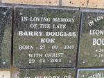 KOK Barry Douglas 1945-2003