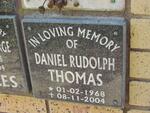 THOMAS Daniel Rudolph 1968-2004