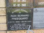FREEGUARD Rudi Bernard 2002-2003