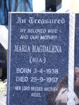 LAAKS Maria Magdalena 1938-1997