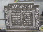LAMPRECHT Johan 1913-1985 & Catharina Elizabetha Petronella 1928-2011